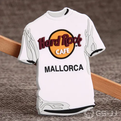 Sports White T-shirt PVC Magnet Sports White T-shirt PVC Magnet