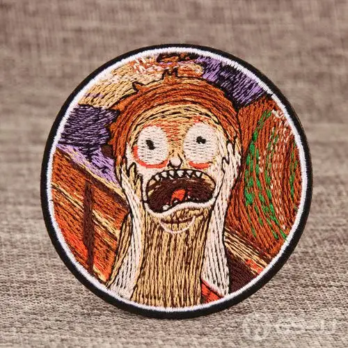 The Scream Custom Made Patches The Scream Custom Made Patches