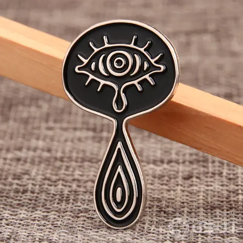 Eye with Tears Custom Pins Eye with Tears Custom Pins