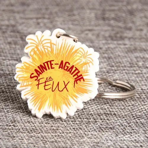 Fireworks PVC Keychain Fireworks PVC Keychain