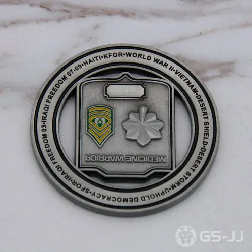Medicine Warrior Custom Coins Medicine Warrior Custom Coins