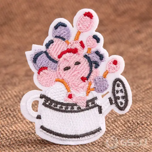 Flowers Custom Patches No Minimum Flowers Custom Patches No Minimum