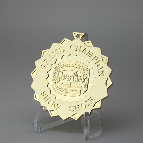 Custom Grand Champion Gold Medals
