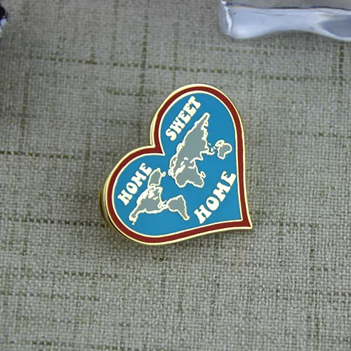 Hard Enamel Pins for World Map Hard Enamel Pins for World Map