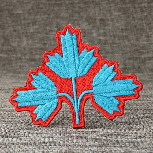 Leaf Custom Embroidered Patches