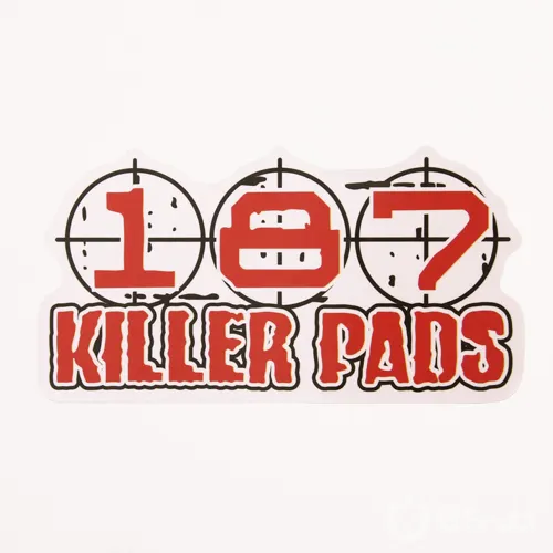 187 Killer Pads Custom Stickers 187 Killer Pads Custom Stickers