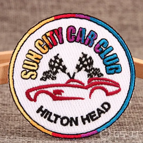 Sun City Car Club Cheap Custom Patches Sun City Car Club Cheap Custom Patches