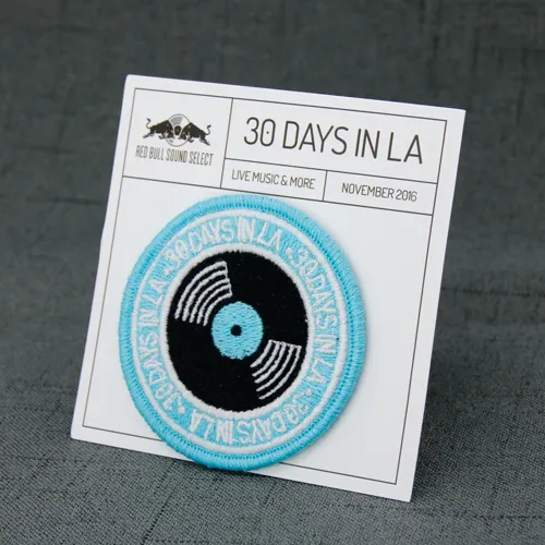 30 Days in LA Embroidered Patches