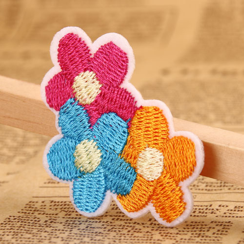 DIY Flower Embroidered Patches DIY Flower Embroidered Patches