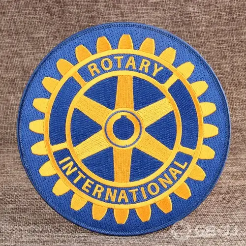 Rotary International Cheap Custom Patches Rotary International Cheap Custom Patches