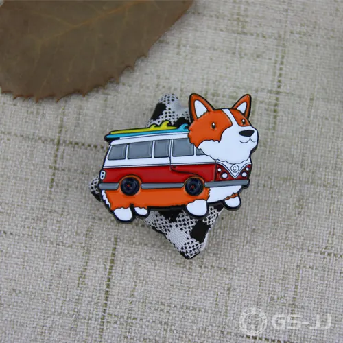 Custom Lapel Pins for Dog Bus Custom Lapel Pins for Dog Bus