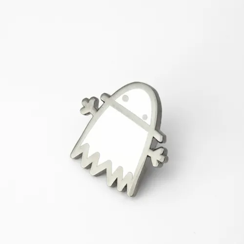 The Ghost Enamel Lapel Pins The Ghost Enamel Lapel Pins