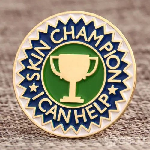 Champion Custom Enamel Pins Champion Custom Enamel Pins