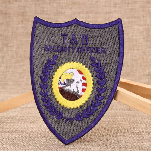 T&B Security Officer Custom Patches T&B Security Officer Custom Patches
