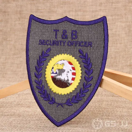 T&B Security Officer Custom Patches T&B Security Officer Custom Patches