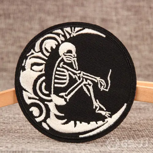 Skull On The Moon Make Custom Patches Skull On The Moon Make Custom Patches