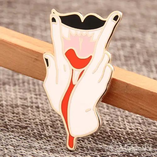 Wagging Tongue Custom Pins Wagging Tongue Custom Pins