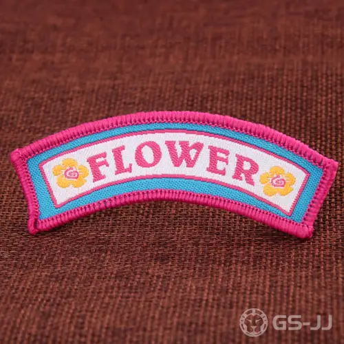 Flower Arch Embroidered Patches Flower Arch Embroidered Patches