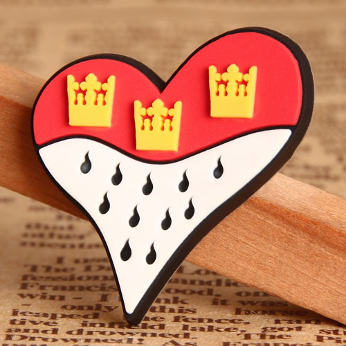 Heart PVC Lapel Pin