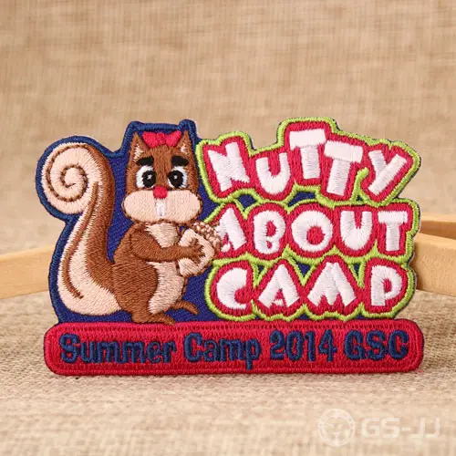 Summer Camp Embroidered Patches Summer Camp Embroidered Patches