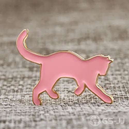 Pink Cat Custom Enamel Pins Pink Cat Custom Enamel Pins
