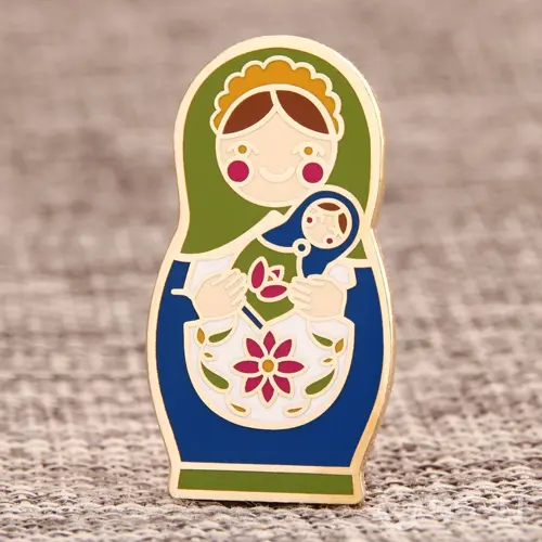 Matryoshka Doll Lapel Pins Matryoshka Doll Lapel Pins