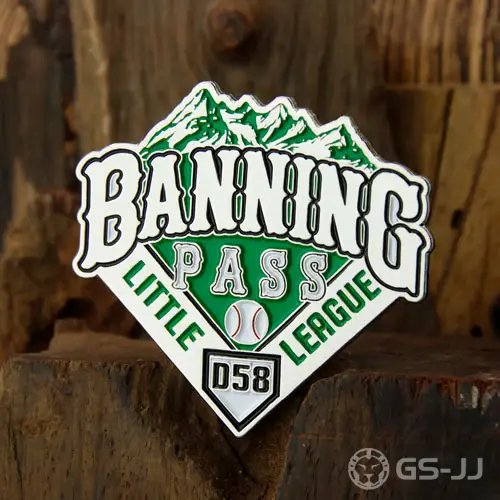 Banning Pass Little League Baseball Pins Banning Pass Little League Baseball Pins