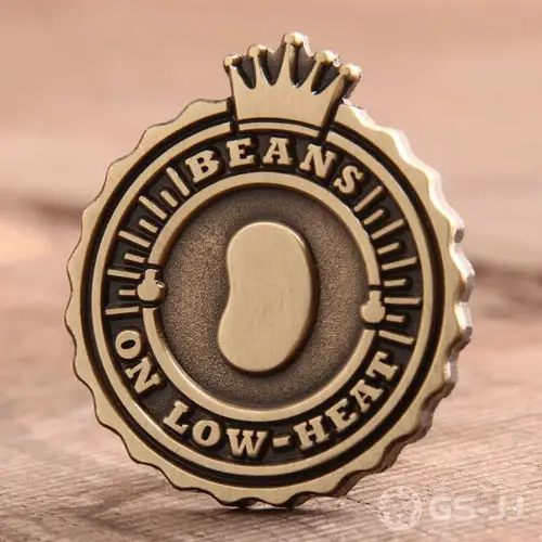 Low-Heat Beans Custom Pins Low-Heat Beans Custom Pins