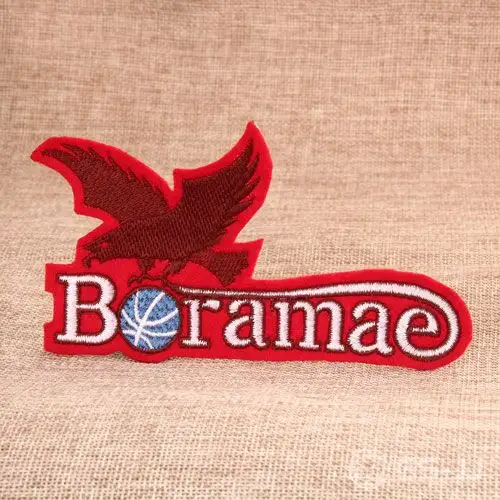 Large Brown Boramae Name Patches Large Brown Boramae Name Patches