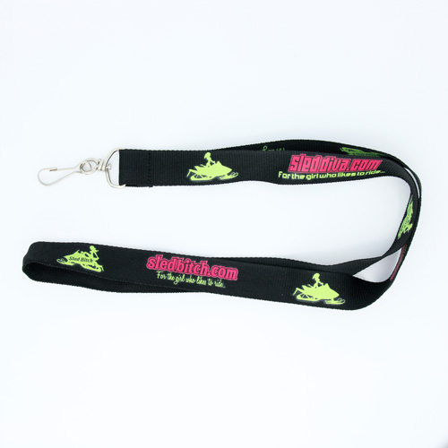 Sled Bitch Customized Lanyards