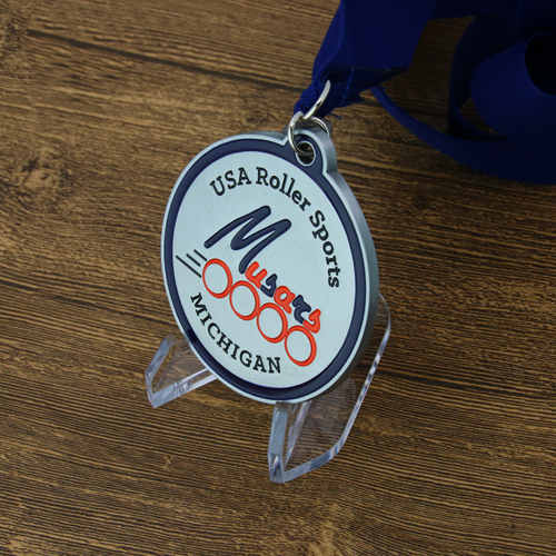 Michigan USA Roller Sports Custom Medals