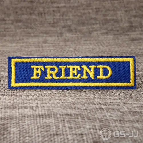 Friend Embroidered Patches Friend Embroidered Patches