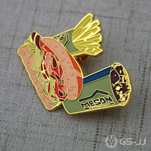 Hamburger Lapel Pins Hamburger Lapel Pins