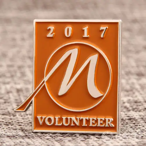 M Volunteer Custom Pins M Volunteer Custom Pins