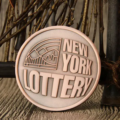 New York Lottery Custom Coins New York Lottery Custom Coins