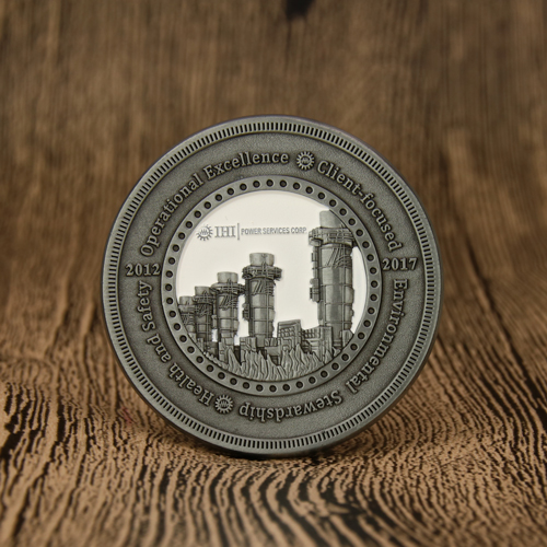 IHI Power Services Challenge Coins
