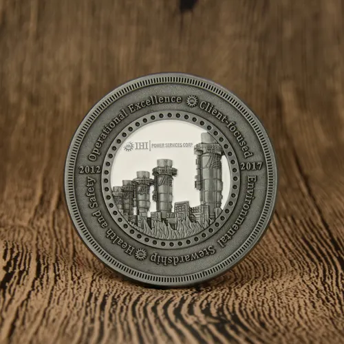 IHI Power Services Challenge Coins