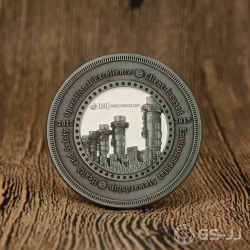 IHI Power Services Challenge Coins IHI Power Services Challenge Coins