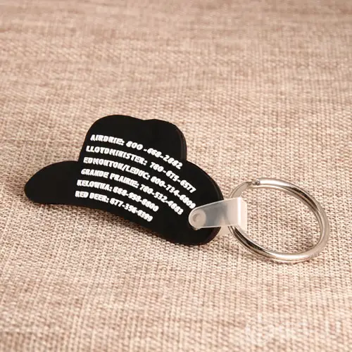 Fedora Hat PVC Keychain Fedora Hat PVC Keychain
