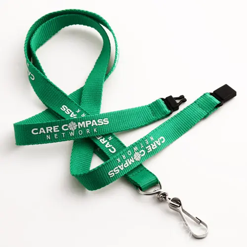 Care Compass Green Lanyards Care Compass Green Lanyards