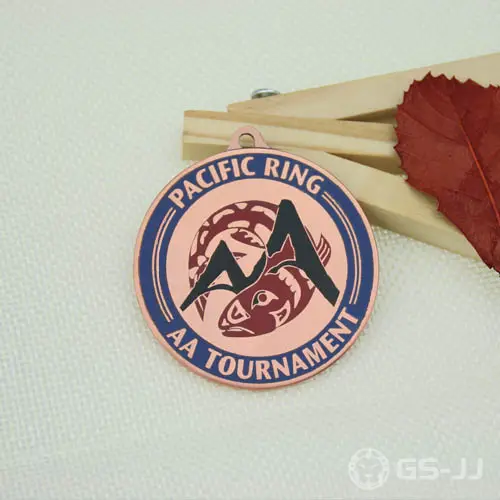 Pacific Ring AA Tournament Custom medals Pacific Ring AA Tournament Custom medals