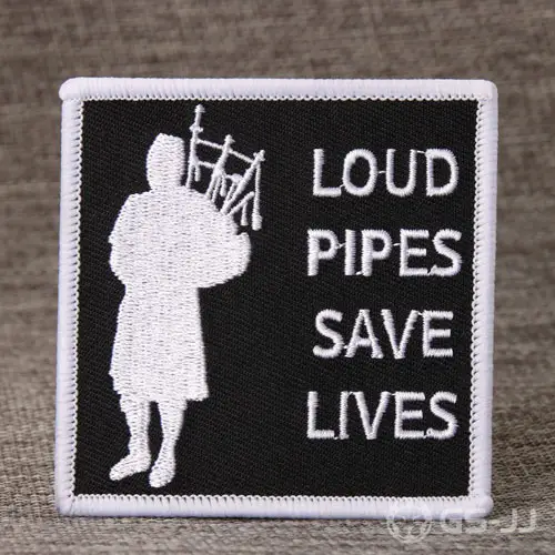 Loud Pipes Save Lives Custom Patches Loud Pipes Save Lives Custom Patches
