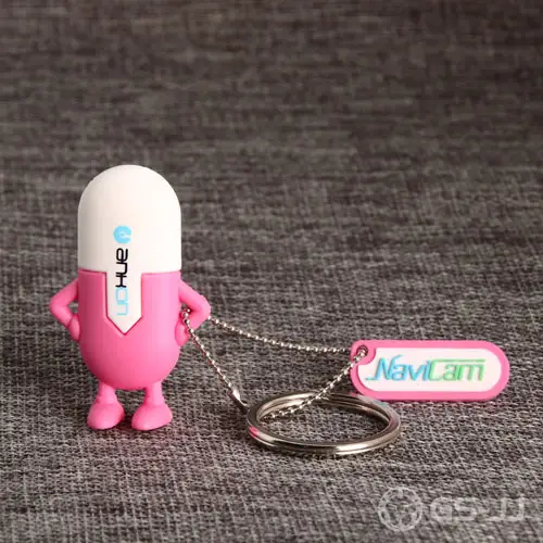 Capsule PVC Keychain Capsule PVC Keychain