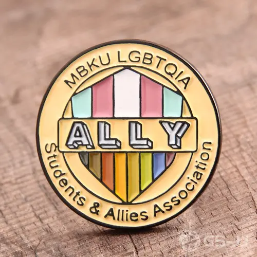 Ally custom enamel pins Ally custom enamel pins