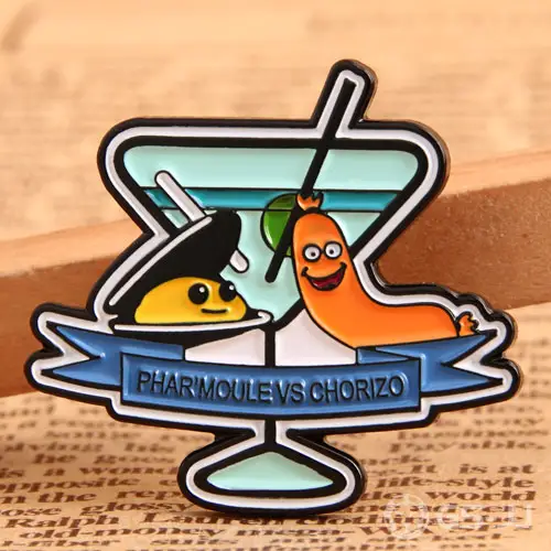 Funny Food Enamel Pins Funny Food Enamel Pins