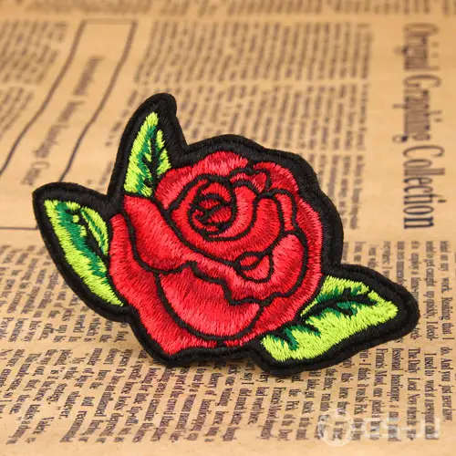 Rose Custom Made Patches Rose Custom Made Patches