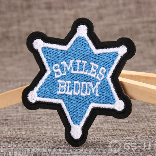 Smiles Bloom Embroidered Patches Smiles Bloom Embroidered Patches