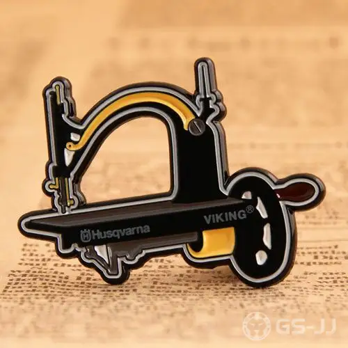Sewing machine custom enamel pins Sewing machine custom enamel pins