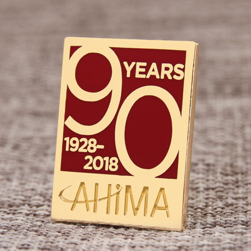 AHIMA Emaille-Anstecker nach Maß