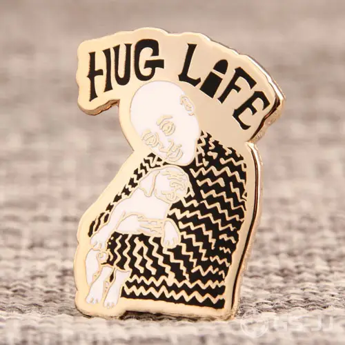 Hug Life Custom Lapel Pins Hug Life Custom Lapel Pins